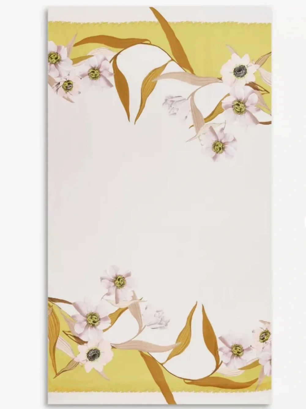Ted Baker Silk Long Caitiee Cabana Scarf